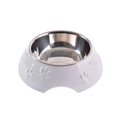 Plato Huellitas Blanco