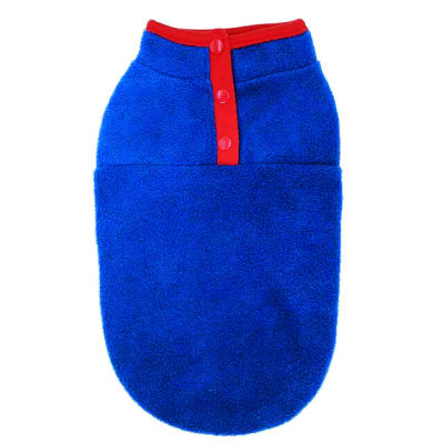 Chaleco de Polar Azul Rey Ropa para mascotas