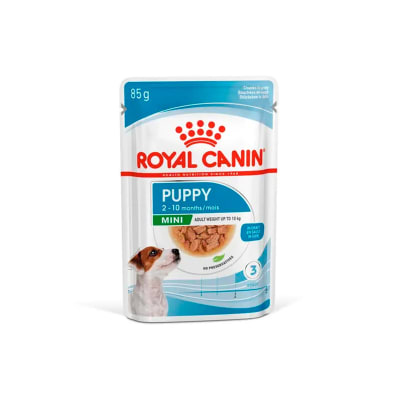 Alimento húmedo Royal Canin Mini Puppy Pouch para perro 85g