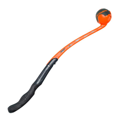 Skipdawg Lanzador de pelota portable para perro con 1 pelota