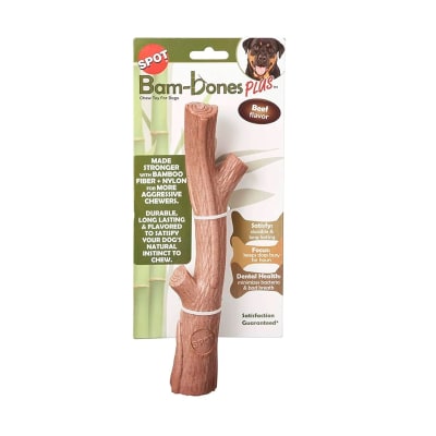 Bam-bones juguete masticable tipo tronco sabor carne