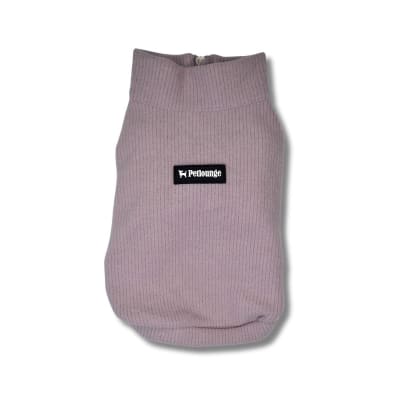 Petlounge Sweater de lanilla para perros pequeños malva