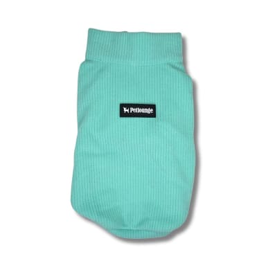 Petlounge Sweater de lanilla para perros pequeños turquesa