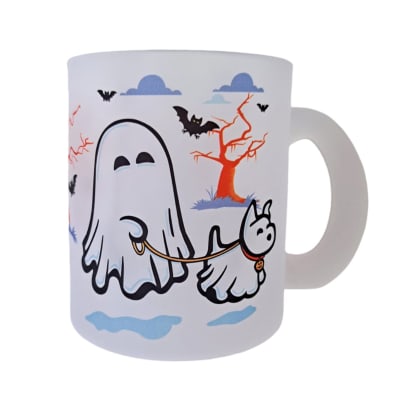 Tazón Halloween empavonado Whee Dog Lover