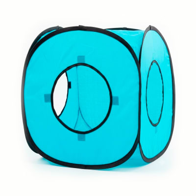 Pawise Cubo túnel Pop-Up Azul de 45.5 cm