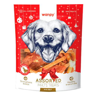 Snack para perro Wanpy Assorted multi treats