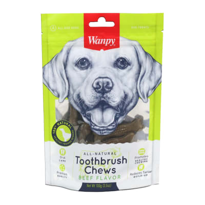 Snack para perro Wanpy Toothbrush Chews (Beef)