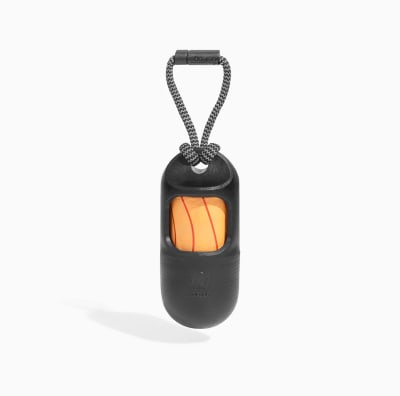 ZeeDog Poop Bag Dispensador Negro con 1 Rollo