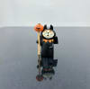 Adorno de resina de gatito decorativo de diablito por Halloween 0