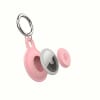 Funda protectora para Airtag color rosado 2