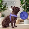 Petlounge Arnés Easy Glam morado para perros 5