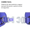 Petlounge Arnés Easy Glam morado para perros 6