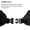 Petlounge Arnés Easy Glam negro para perros 6
