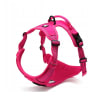 True Love Arnés Antitirones Reflectante Táctico Fucsia para perros. 1
