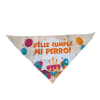 Bandana blanco Feliz cumple mi perro cumpleañero 3