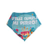 Bandana verde Feliz cumple mi perro cumpleañero 2