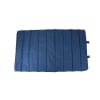 BRNX Sobrecama de botella reciclada reversible azul y gris 1