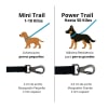 Petlounge Correa larga Power Trail negra Hasta 50 kg 4
