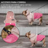 Petlounge cortaviento impermeable HydroLite rosado Talla 3 4