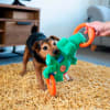 GiGwi Cocodrilo Plush con Cuerda Iron Grip 3