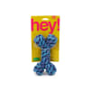 Juguete para perro hey! Hueso de cuerda azul XL 0