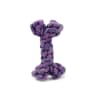 Juguete para perro hey! Hueso de cuerda morado XL 2