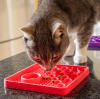 LickiMat CATSTER para gatos color rosado 2