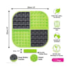 LickiMat SLOMO Green para perros color verde 3