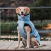 Petlounge Parka Dry and Comfy Celeste Ropa para perro Talla M 3