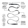Petlounge Correa manos libres de color negro 3