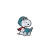 Pin esmaltado diseño perro Snoopy aviador leyendo 0