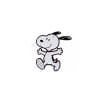Pin esmaltado diseño perro Snoopy corriendo 0