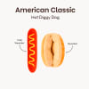 Juguete Play Pet American Classic Hot Diggy Dog para perros 3