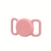 Funda protectora para Airtag para collar de perro y gato color rosado 0