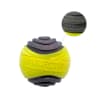 Pelota Duroflex Ball amarilla con gris para perro Talla M 2