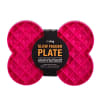 LickiMat Slodog Slow Feeder plato para perros ansiosos color rosado 2