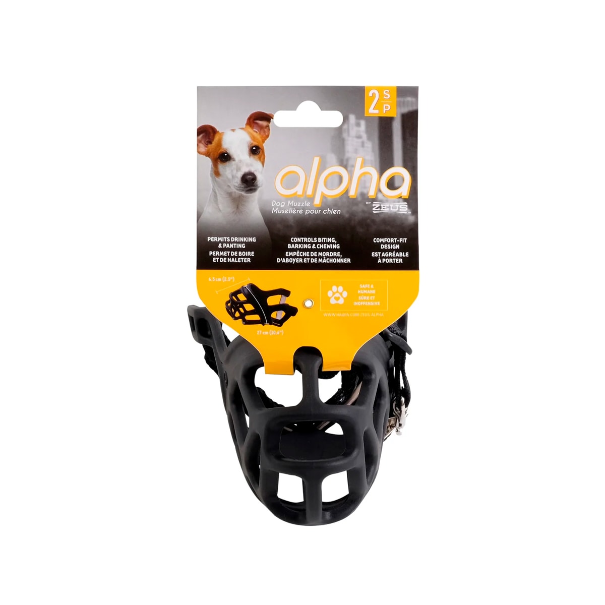 Bozal Zeus Alpha para perros talla S 1