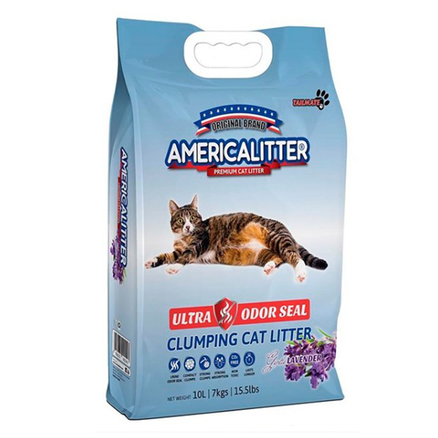 America Litter Arena Sanitaria Ultra Odor Seal Lavanda 1