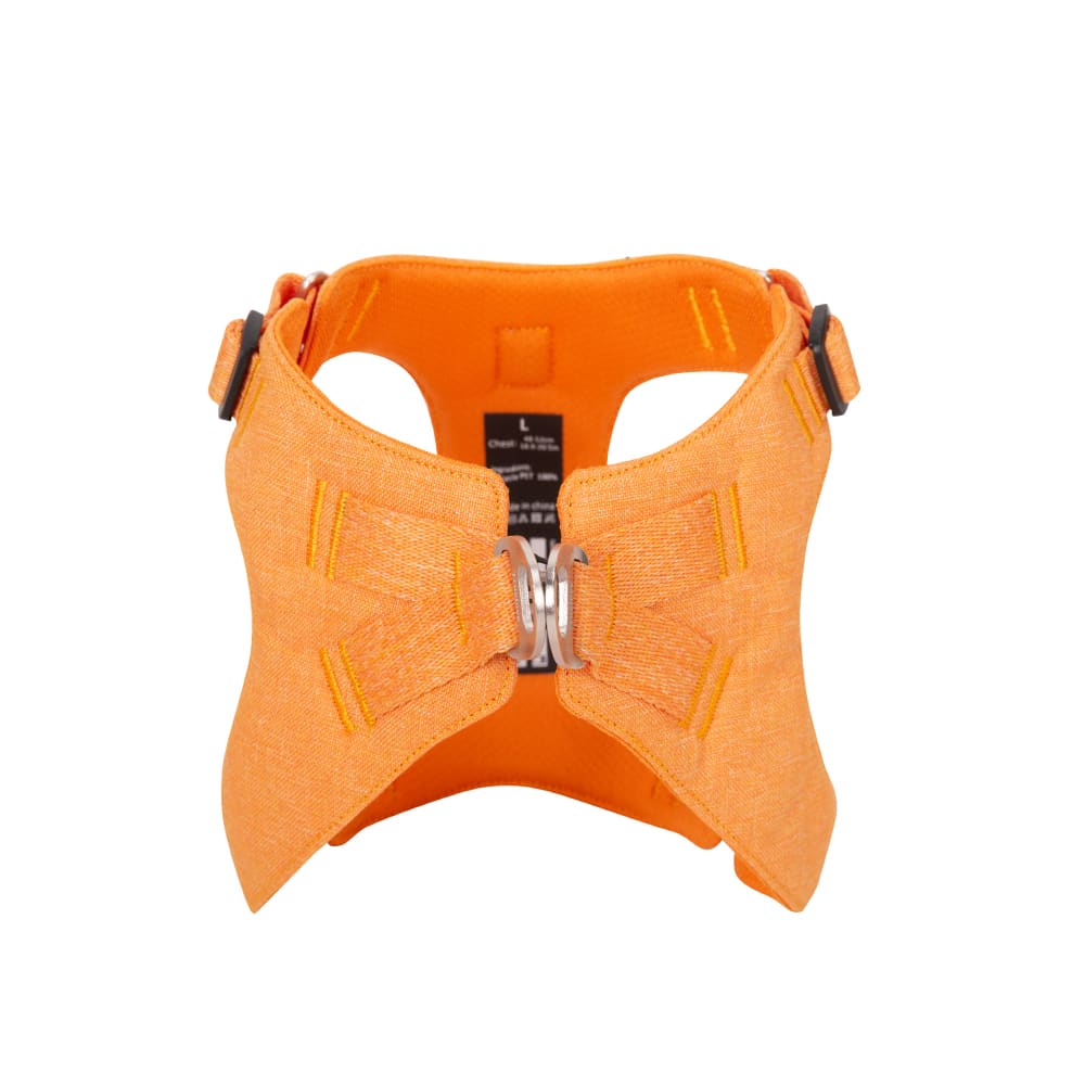 True Love Arnés Pechera Liviana EcoFriendly Naranjo2