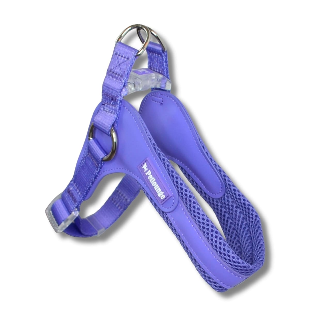 Petlounge Arnés Easy Glam morado para perros 1