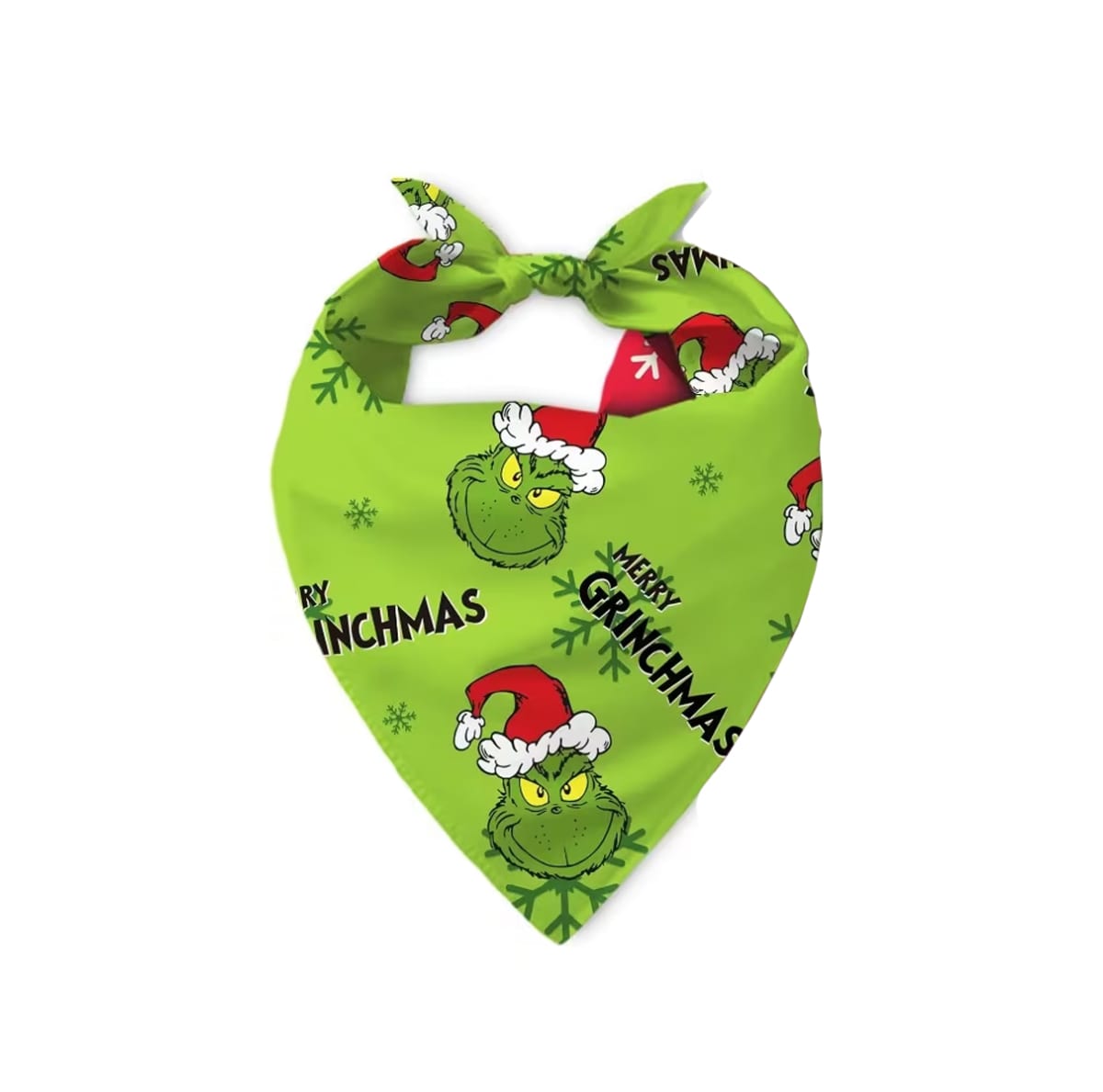 Bandana Navideña para perro Merry GrinchMass verde 1