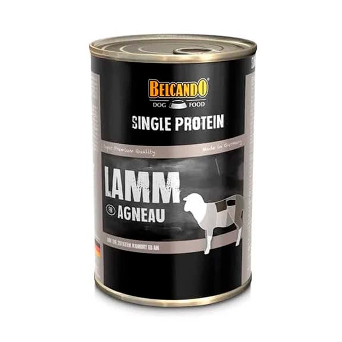 Belcando Single protein cordero lata 400gr 2