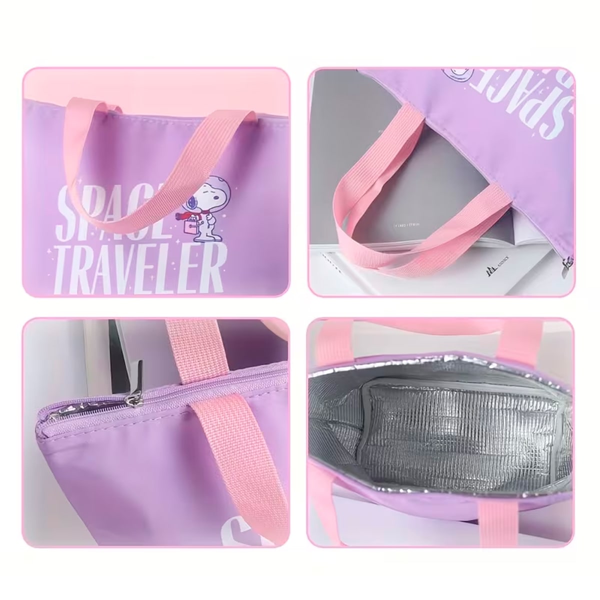 Bolso refrigerante diseño de Snoopy2