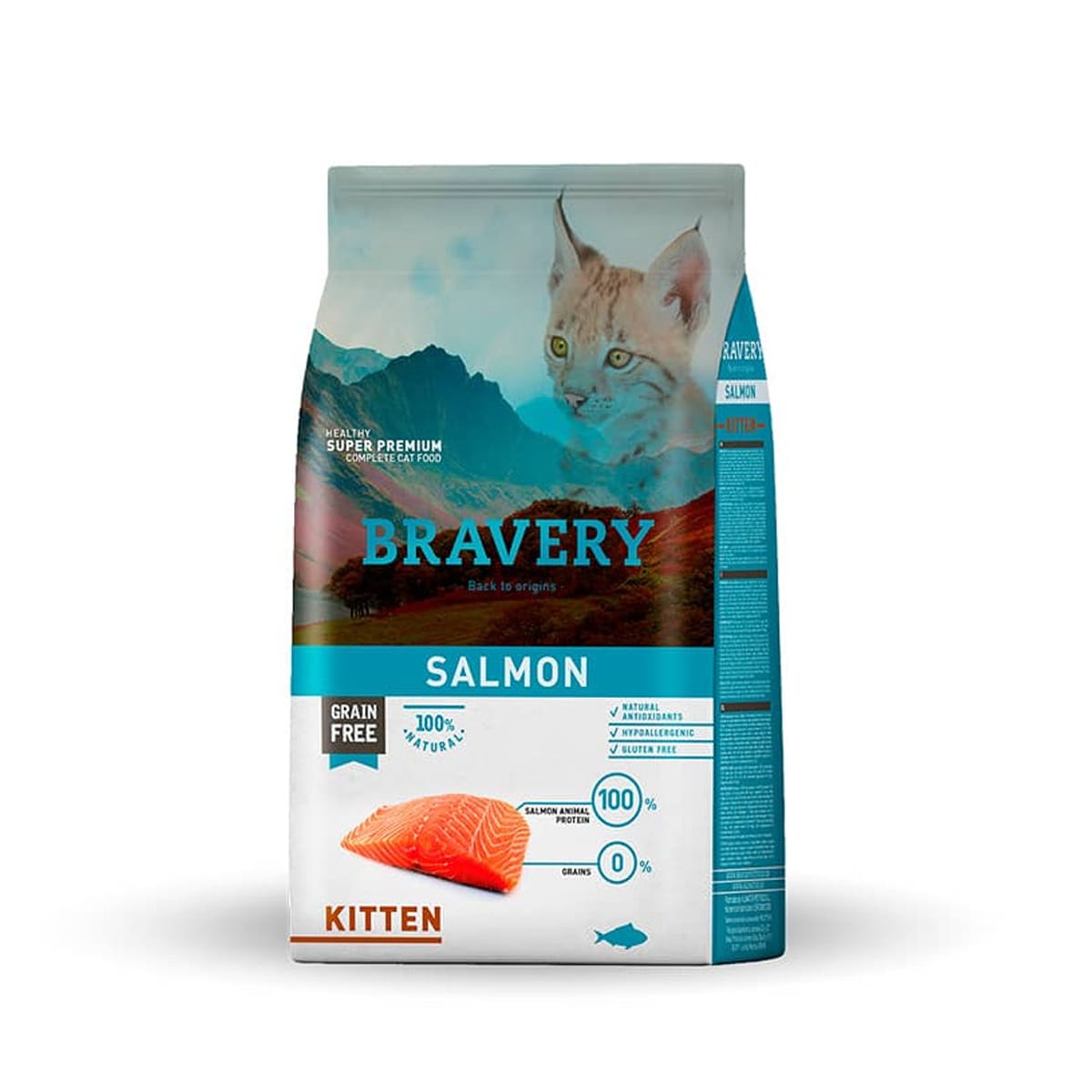 Bravery Salmon Kitten 2 kg 1