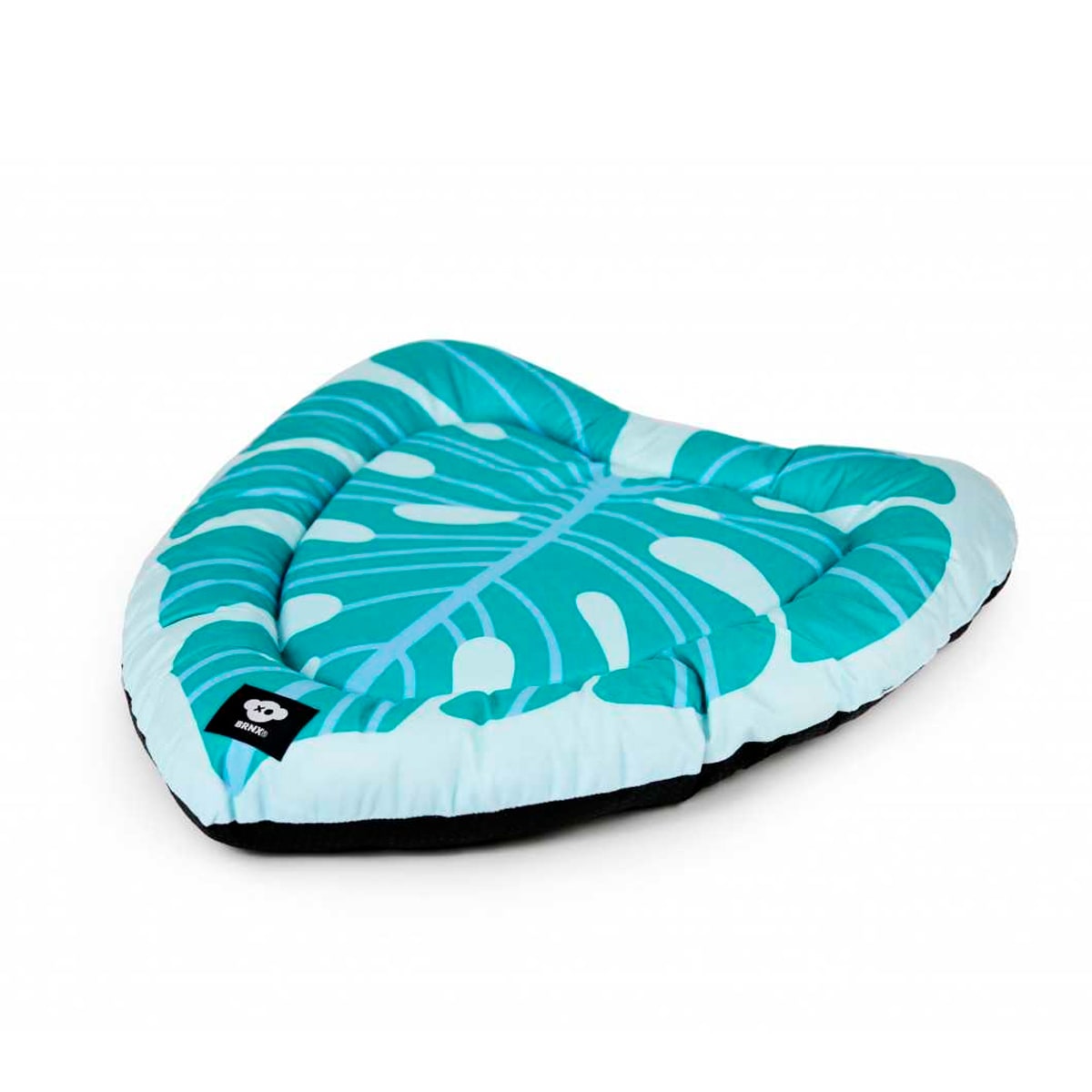 BRNX Cama diseño de hoja mediana para perros y gatos3