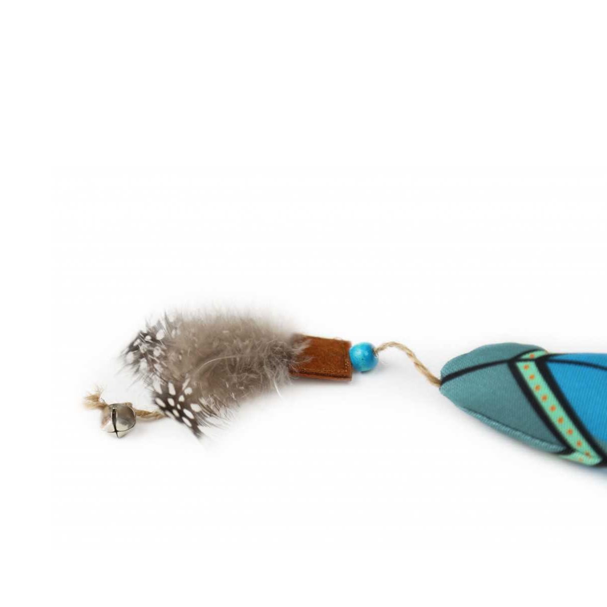 BRNX juguete Cat Maxi Toy pluma celeste3