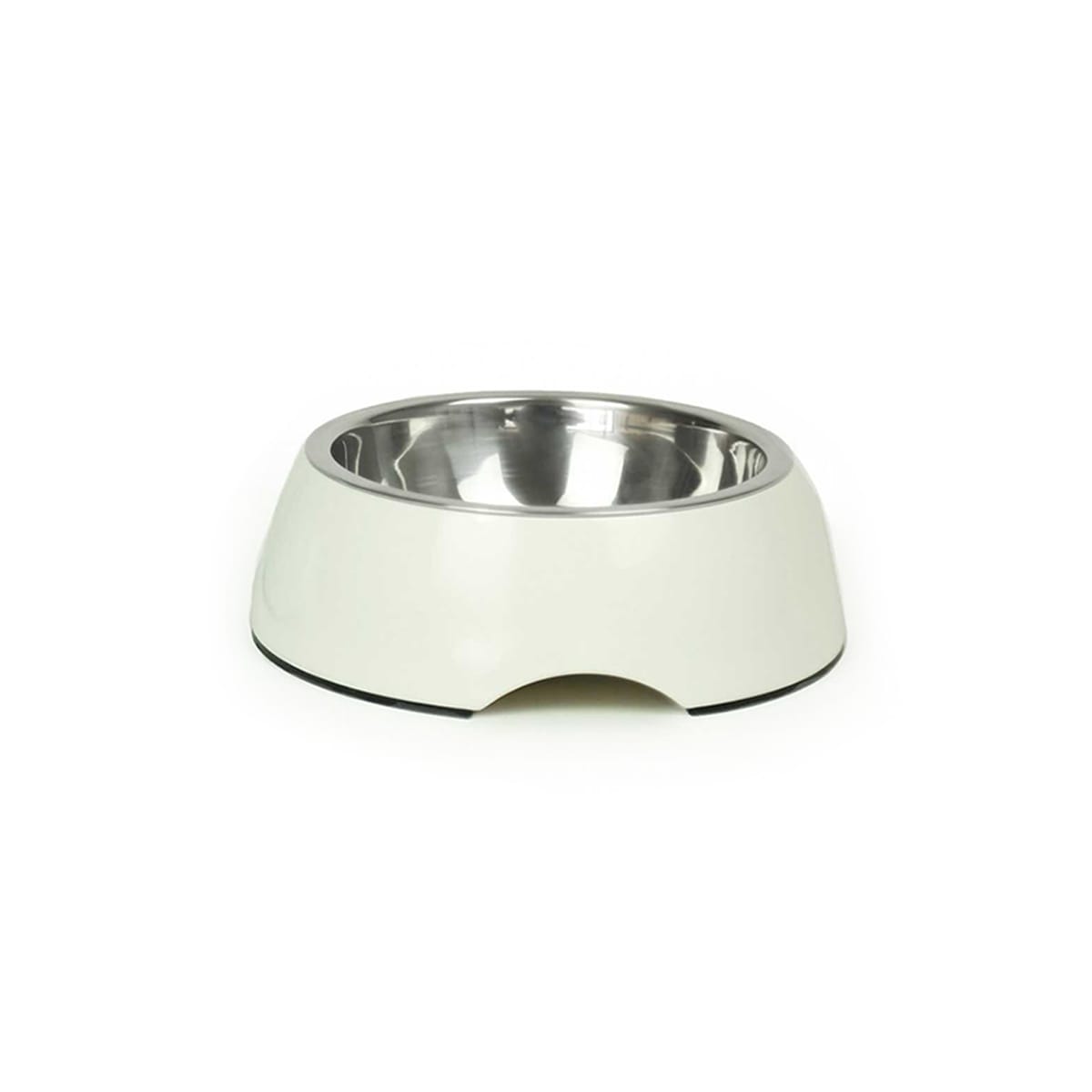 BRNX Plato Melamina + Inox Blanco 1