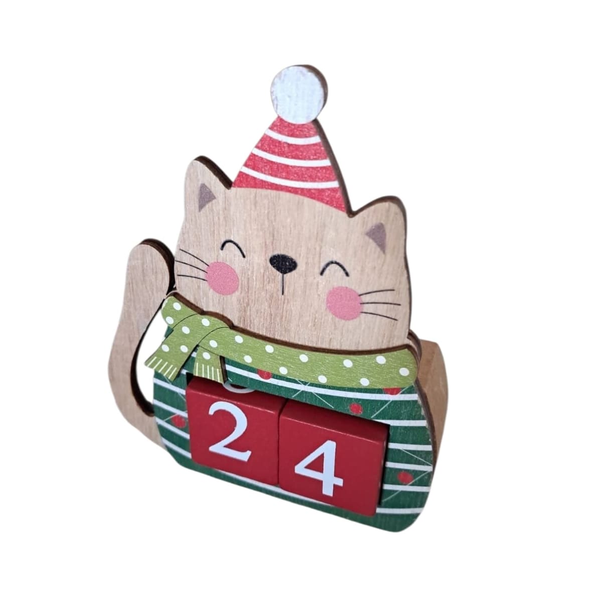 Calendario de gato Navideño2