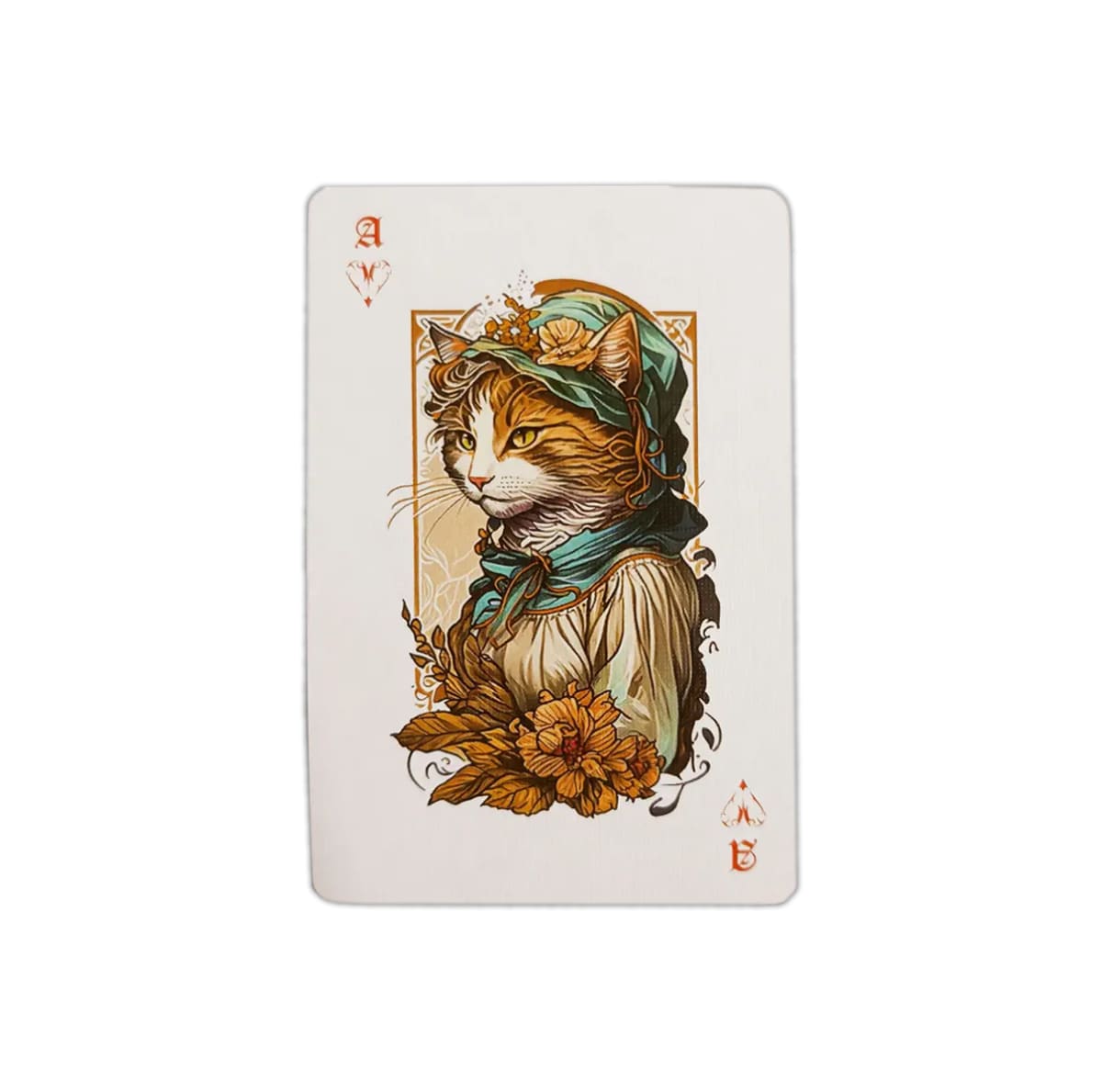 Juego de cartas con diseño de gatos ilustrados Dark 1