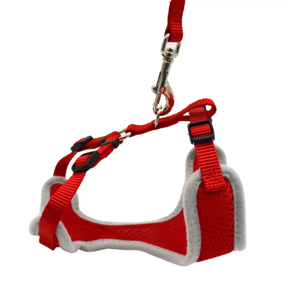 Coastal Arnés Pechera con Correa Confort Soft Rojo2